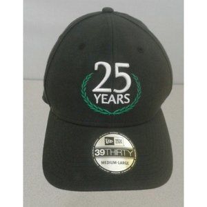 Toyota TMMC 25 Years Medium/ Large Black 39THIRTY Ball Cap   NEW